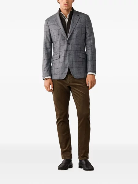 Sacou Hackett London în carouri gri