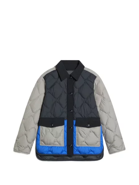 Matlasat geacă parka Woolrich gri