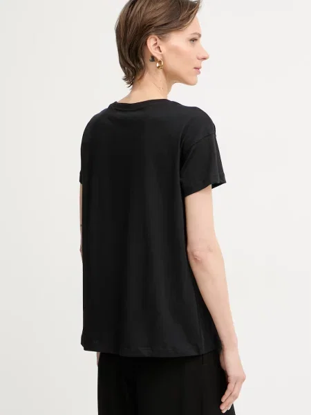 Póló Armani Exchange fekete