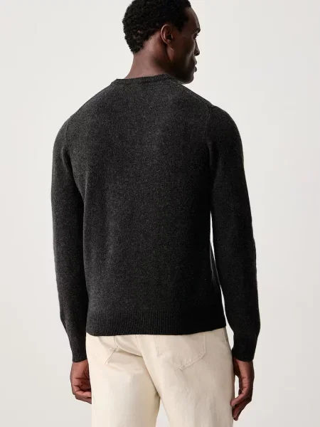 Hackett London sweter wełniany szary