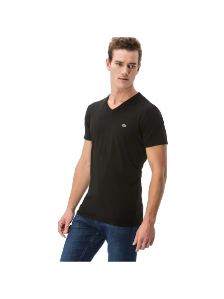 ФУТБОЛКА LACOSTE чорна