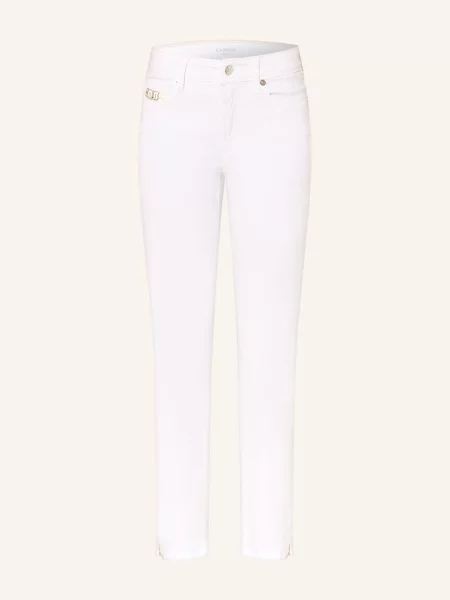 Cambio Krátké Džíny Piper Short modern white bílé