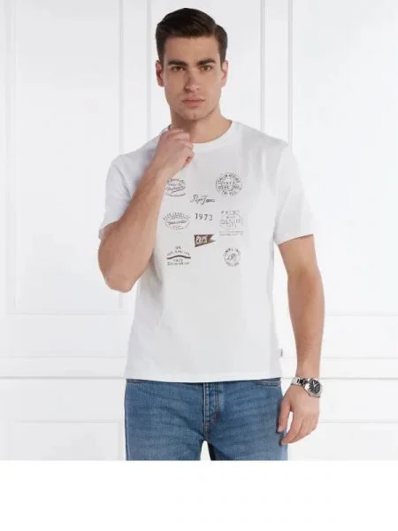 Pepe Jeans London Póló CHAY fehér