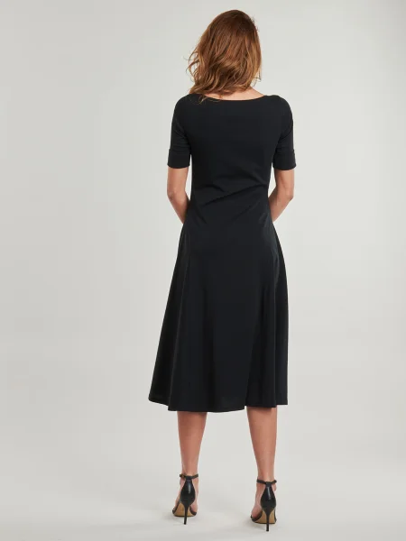 Rochie de zi Lauren Ralph Lauren de costum negru