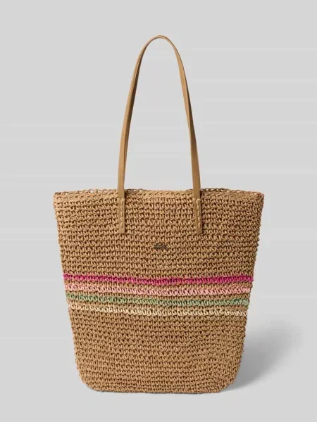 Torba shopper z detal z logo model Lazey' Barts
