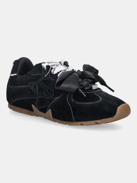 Naked Wolfe sneakers din piele Adored Adored Black Suede negru