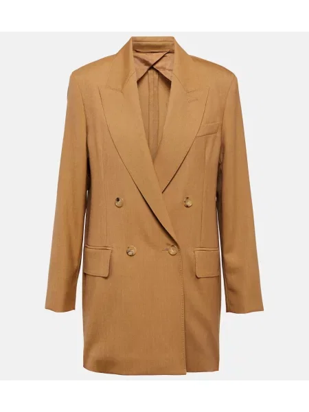 Sacou Max Mara de lână maro