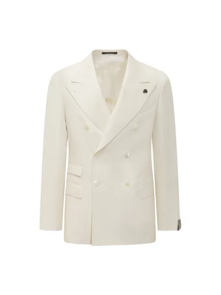 Marynarka Gabriele Pasini dwurzędowa biała