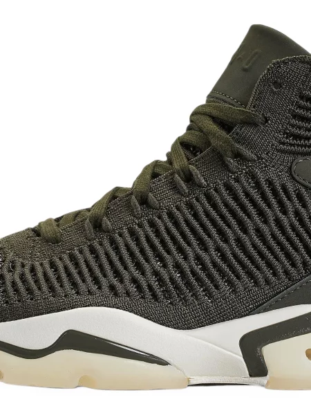 Γυαλιά ηλίου Nike με κορδόνια με δαντέλα με αυτόγραφο πράσινο