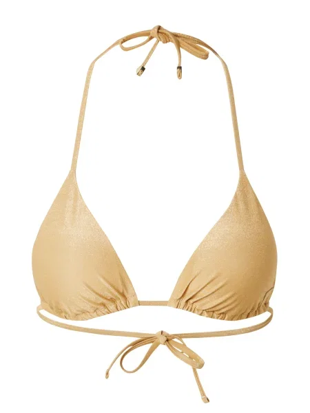 Guess Bikini partea de sus Galben auriu