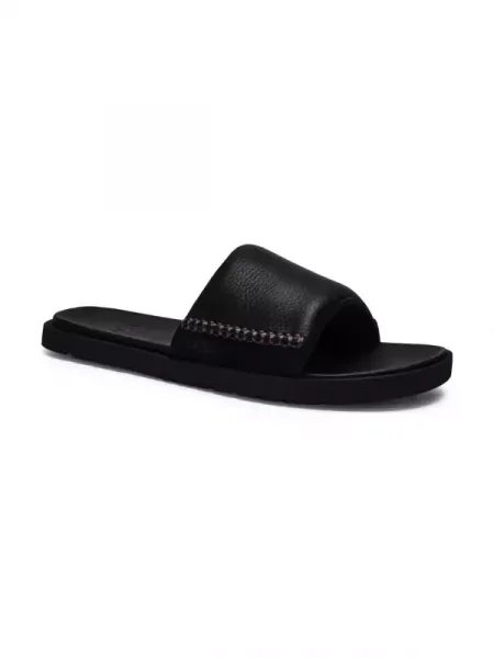 UGG De piele șlapi M Seaside II negru