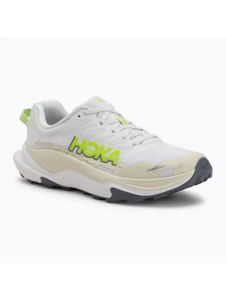 Încălțăminte de alergare pentru bărbați HOKA Torrent 4 white/neon night alb