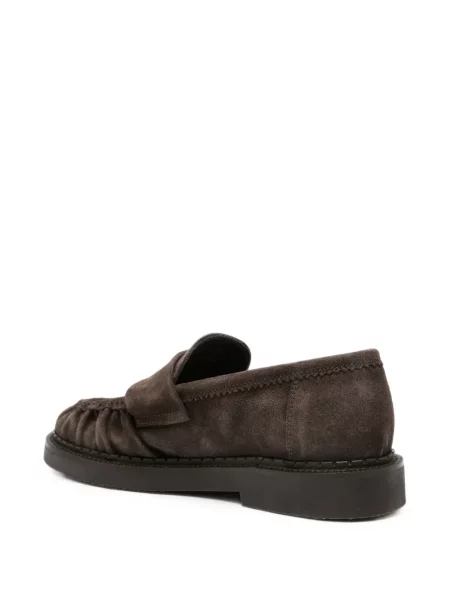 Велурени slip-on лоуфъри Sturlini Firenze кафяво