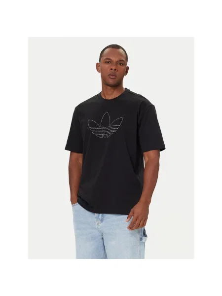 Adidas T-shirt Studded Loose Fit crna