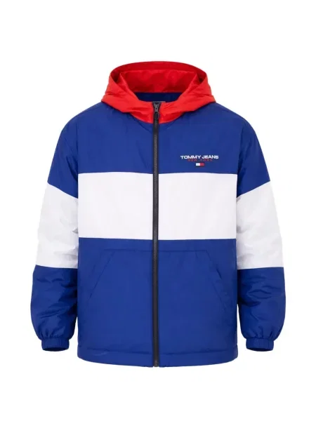 Reversibil geacă Tommy Hilfiger albastru