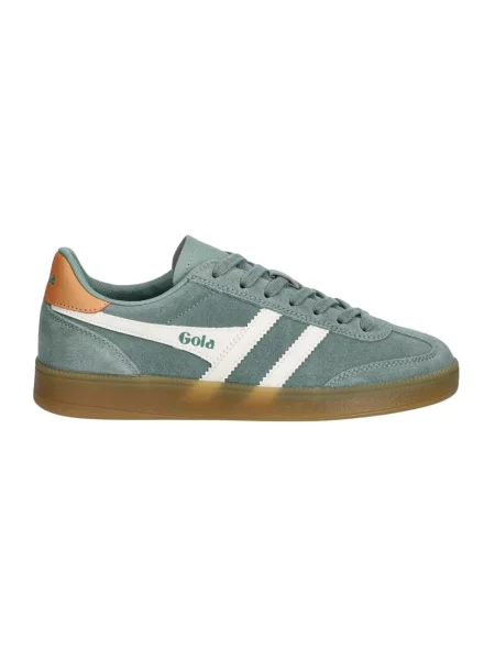 Sneakersy Gola skórzane zielone