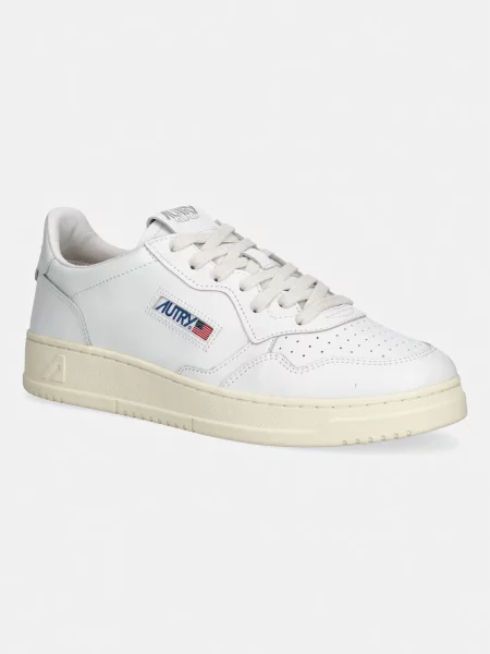 Sneakers Autry Medalist Low Man Leat/ Leat Wht/ Wht EUR 41 alb