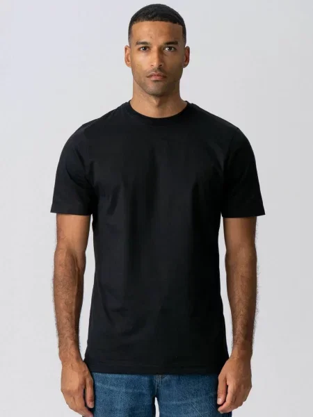 TEESHOPPEN Cămașă Organic Basic negru