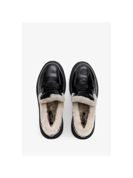 Зимові лофери Estro чорні