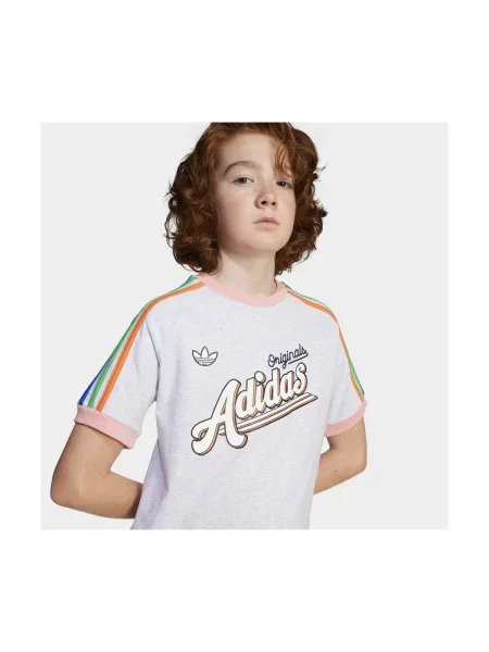 Tricou copii Adidas gri