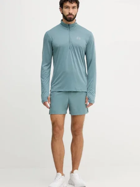 Кофта для бігу Under Armour Launch однотонна чорний