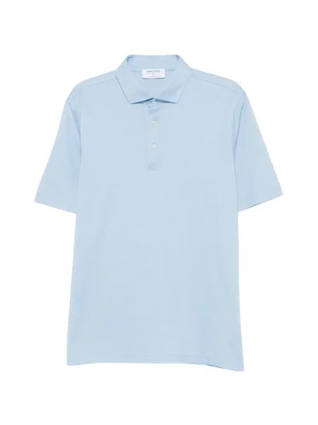 Scurt tricou polo Gran Sasso albastru