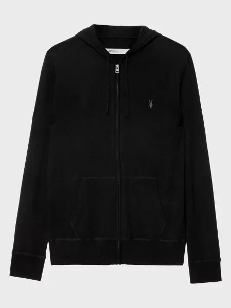 Шерстяной свитер Allsaints черный