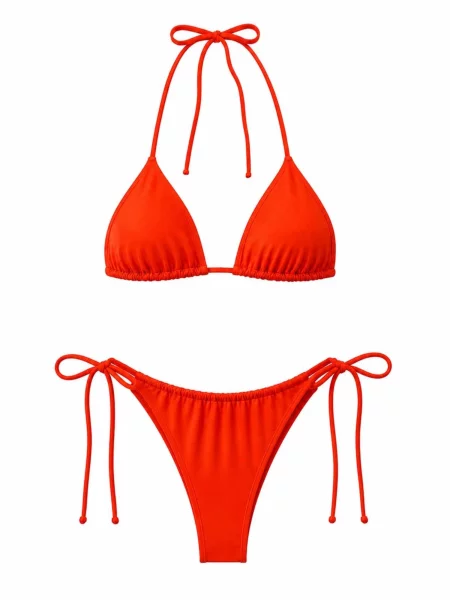 Kalaia Costum de baie două piese portocaliu