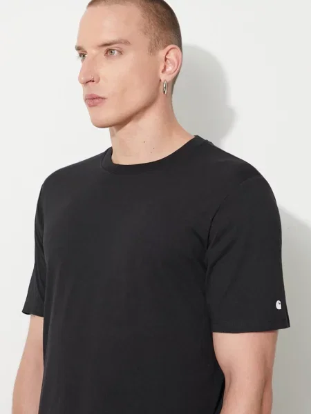 Carhartt WIP tricou din uni negru