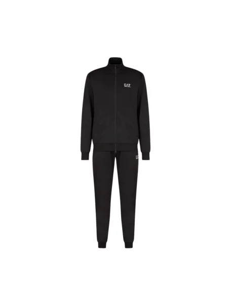 Komplet dresowy Ea7 Emporio Armani na siłownię czarny