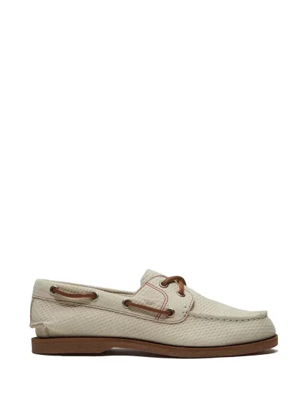 Pantofi loafer Timberland din piele cu autograf