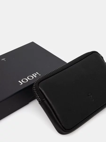 Torba Joop! skórzana z logo czarna