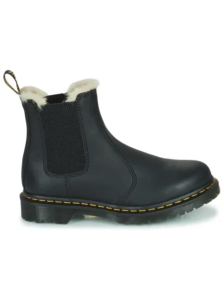 Členková obuv s elastickým prvkom Dr. Martens Leonore čierna