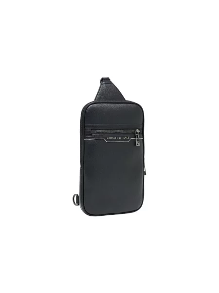 Taška přes rameno Armani Exchange černá