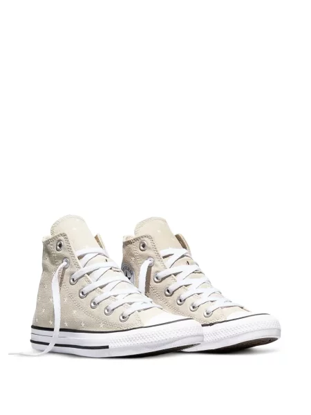 Decupat hanorac cu fermoar Converse clasic cu tepi albastru
