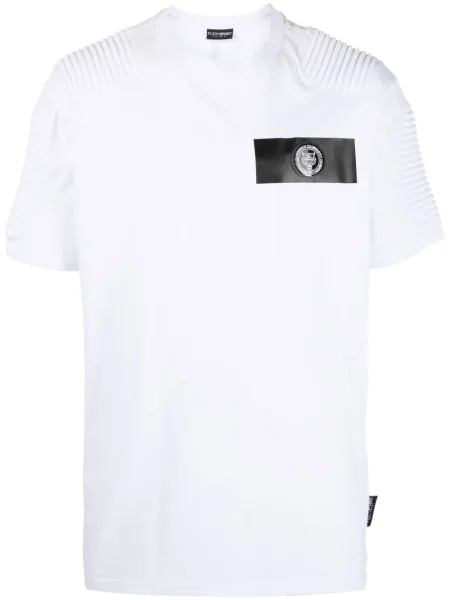 Tricou Plein Sport scurt alb