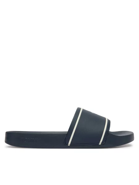 Pantofle Tommy Jeans Poolslides dark night navy námořnictvo