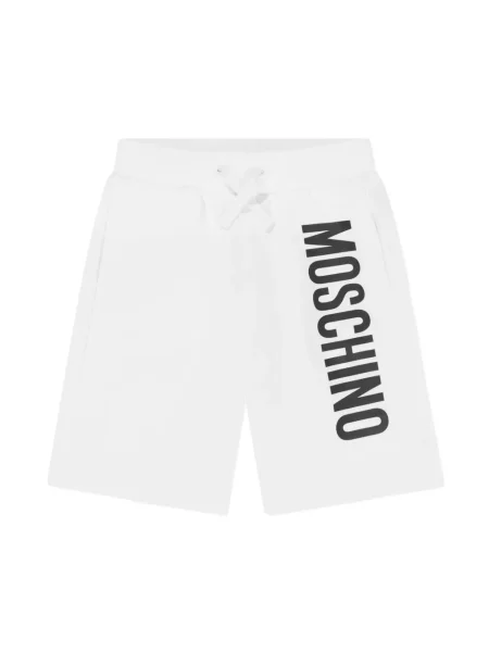 Szorty dziecięce Moschino białe
