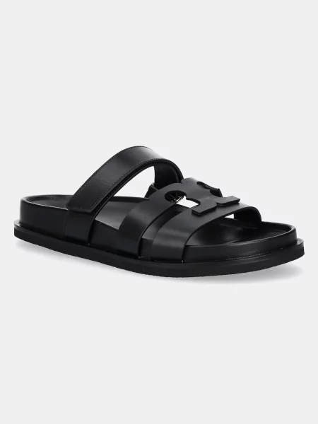 Papuci Tory Burch din piele negru