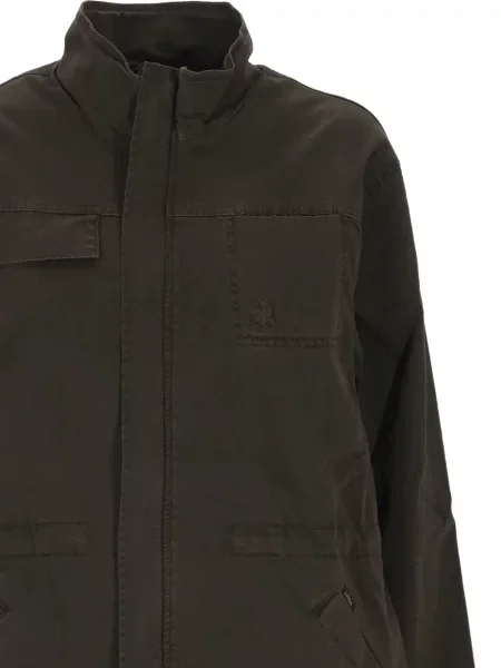Geacă de blugi Lois Jeans cu broderie maro