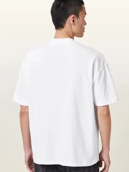 AllSaints oversize kratka majica HAVEN bela