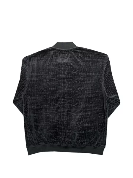 Geacă bomber Sinclair din velur negru