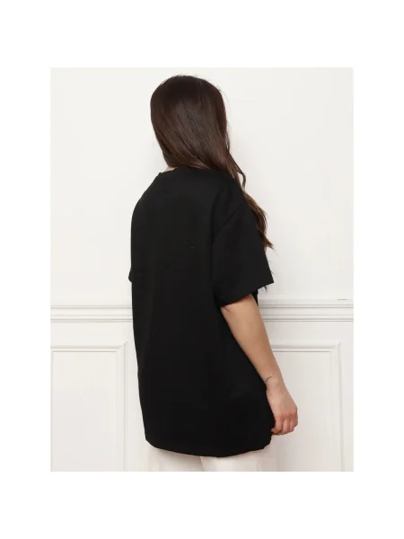 Top La Modeuse negru