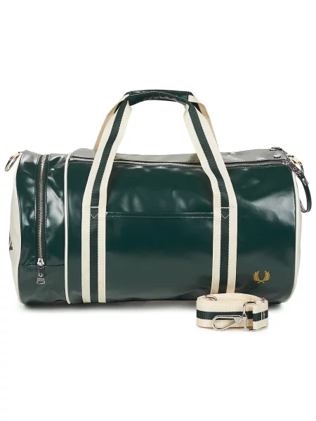 Klasična torba Fred Perry zelena