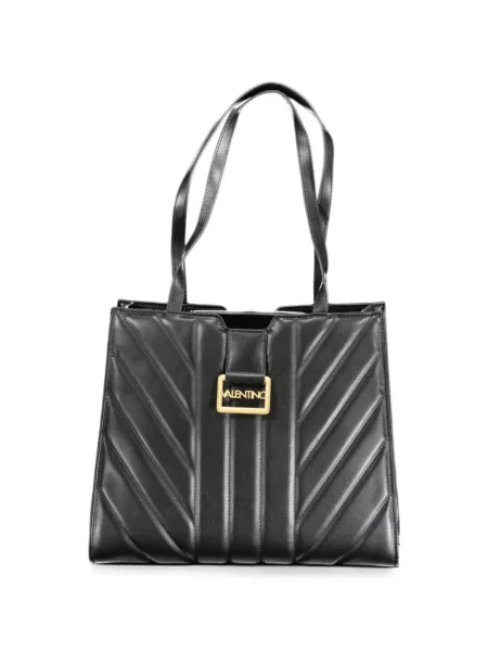 Matlasat geantă shopper Mario Valentino negru