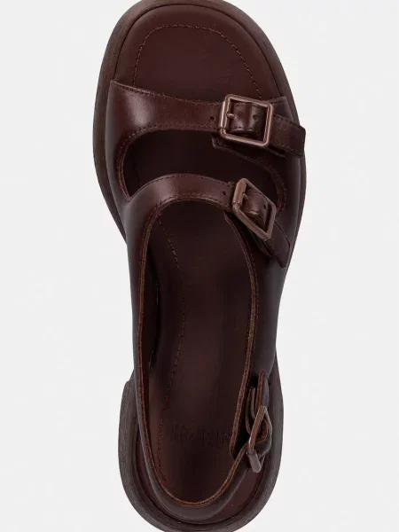 Camper босоніжки на високих шкіряні Thelma Sandal
