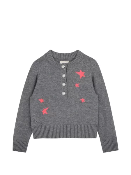 Sweter dziecięcy Zadig & Voltaire szary