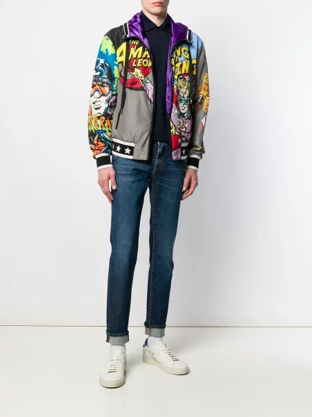 Polo marškinėliai Dolce & Gabbana juoda