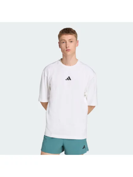 Koszulka PrimeLift Workout Oversize biała