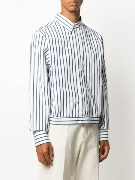 Cămașă Lanvin cu dungi alb